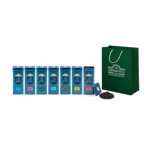 Коллекция подарочного чая Ahmad Tea Art of Tea 7 вкусов листового чая, 6х100г, 1х75г в Магнолия
