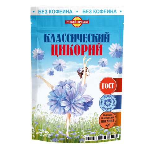 Цикорий натуральный растворимый порошкообразный Русский Продукт 85 г в Магнолия