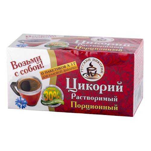 Цикорий в пакетиках Русский цикорий 3 г 15 штук в Магнолия