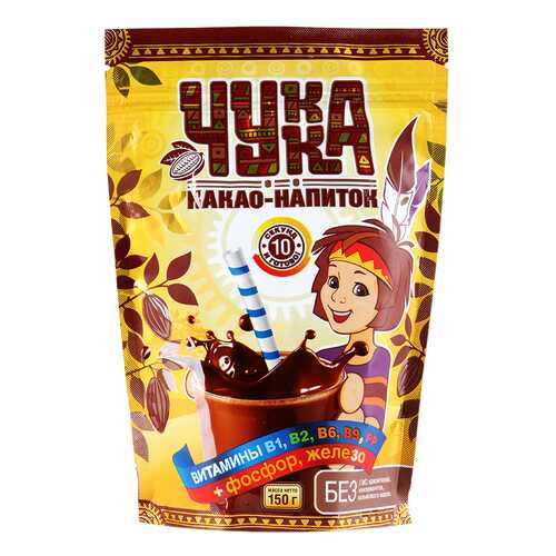 Какао-напиток Экологика чука гранулированный 150 г в Магнолия