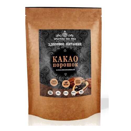 Какао порошок Продукты XXII века алкализованный 400 г в Магнолия