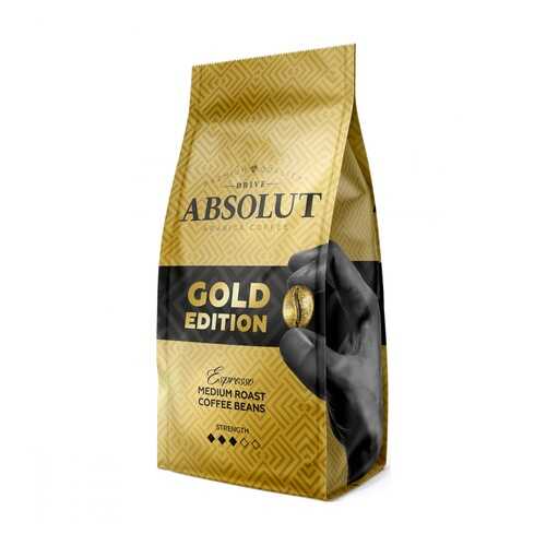 Кофе Absolut Drive gold edition в зернах 1000 г в Магнолия