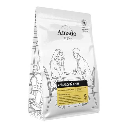 Кофе Amado Ирландский крем, ароматизированный молотый, 200 гр в Магнолия