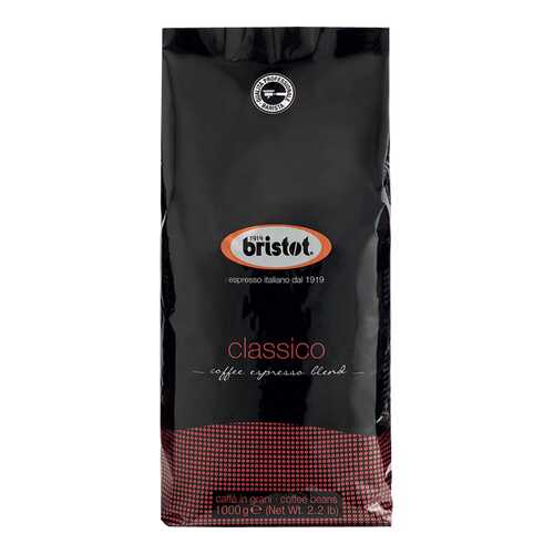 Кофе Bristot Classico в зернах 1000 г в Магнолия