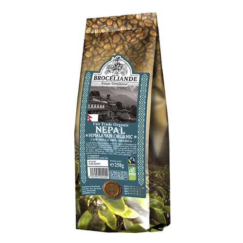Кофе Broceliande Nepal organic молотый 250 г в Магнолия