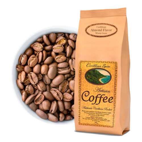 Кофе Caribbean Spice Artisan Kosher Coffee Almond Grain в зернах миндаль 250 г в Магнолия