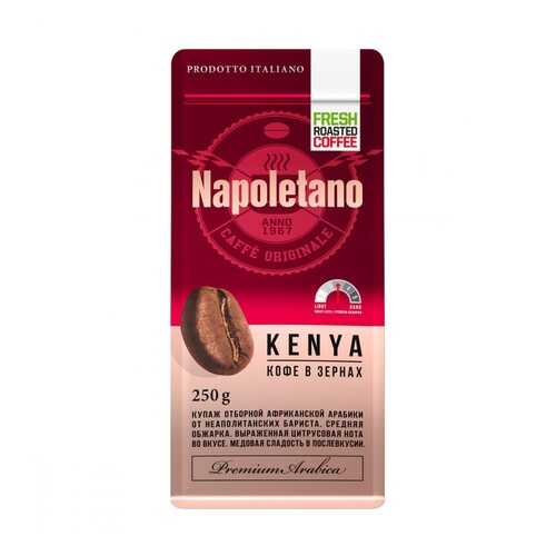 Кофе Napoletano Kenya в зернах 250 г в Магнолия