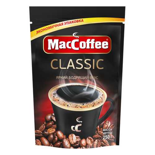 Кофе натуральный растворимый гранулированный ClASSIC т.з. MacCoffee, д/пак 250г*12 в Магнолия
