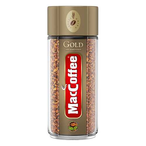 Кофе натуральный растворимый сублимированный MacCoffee Gold, ст/б 100г*6 в Магнолия