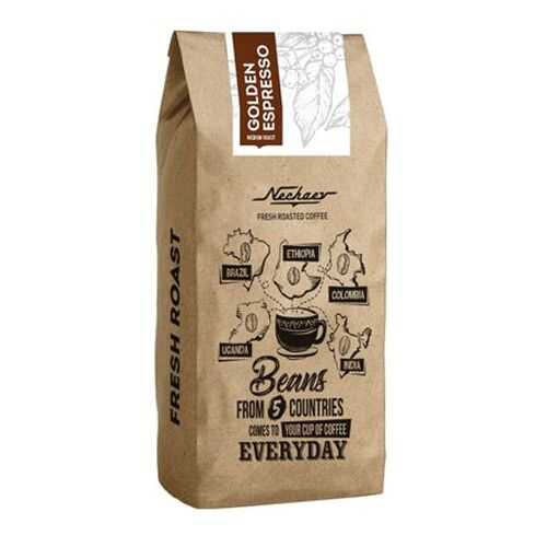 Кофе Nechaev Golden Espresso в зернах свежей обжарки 500 г в Магнолия