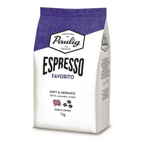 Кофе Paulig espresso favorito в зернах 1 кг в Магнолия
