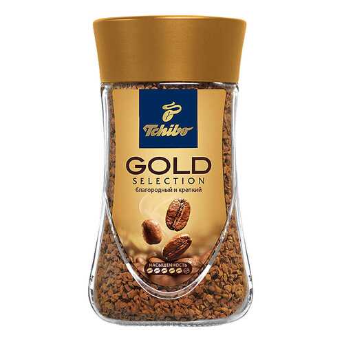 Кофе растворимый Tchibo gold selection 95 г в Магнолия