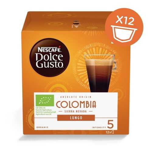 Кофе в капсулах Nescafe Dolce Gusto lungo Colombia 12 капсул в Магнолия