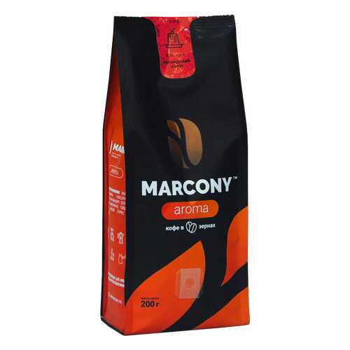 Кофе в зернах Marcony Aroma Ирландский крем 200г в Магнолия