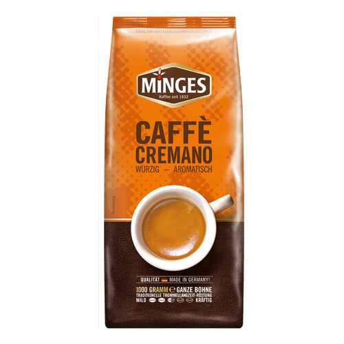 Кофе в зернах Minges caffe cremano 1000 г в Магнолия
