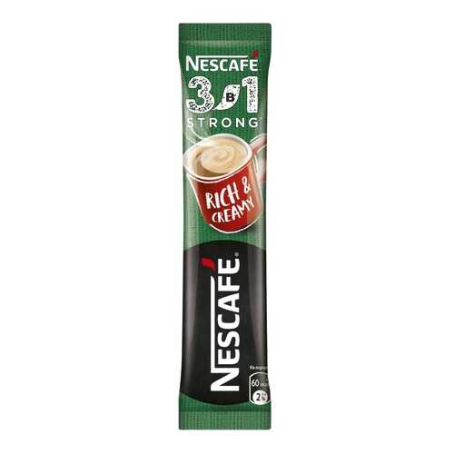Крепкий кофе NESCAFE 3в1 растворимый порционный, 10 порций по 14.5г в Магнолия