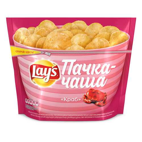 Картофельные чипсы Lay's краб 240 г в Магнолия