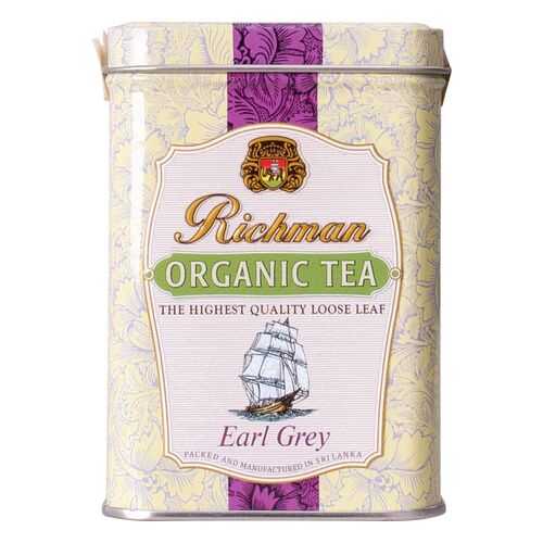 Чай черный Richman organic earl grey 100 г в Магнолия