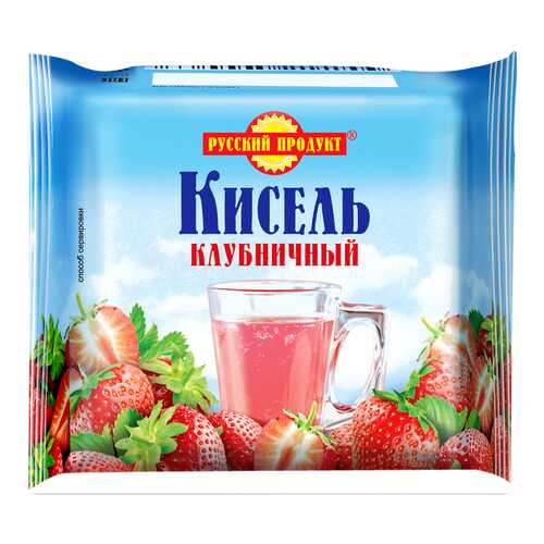 Кисель Русский продукт клубничный брикет 220 г в Магнолия