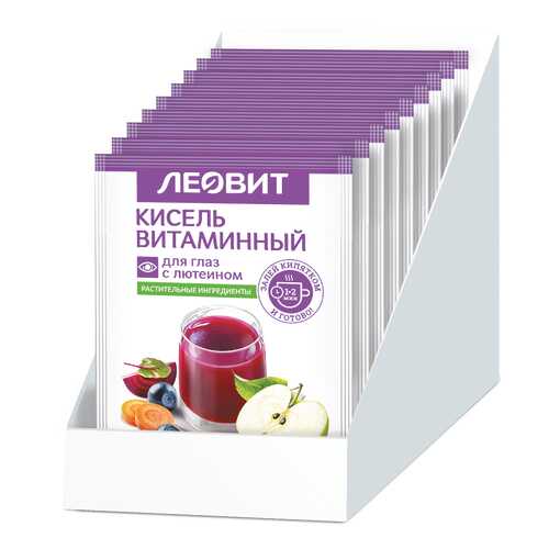 Кисель Витаминный для глаз с лютеином. Шоубокс 20 шт. по 18 г. в Магнолия