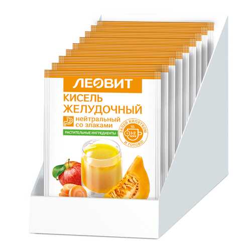 Кисель Желудочный нейтральный. Шоубокс 20 шт. по 20 г. в Магнолия