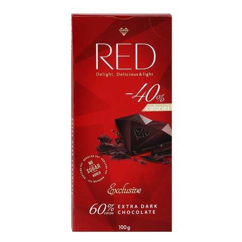 Шоколад Red Exclusive экстра темный какао 60% 100 г в Магнолия