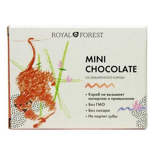 Шоколад Royal Forest из обжаренного кэроба 30г в Магнолия