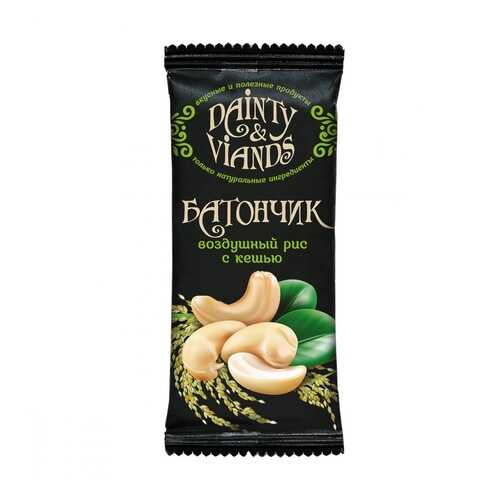 Батончик Dainty & Viands Воздушный рис с кешью, 40 гр в Магнолия