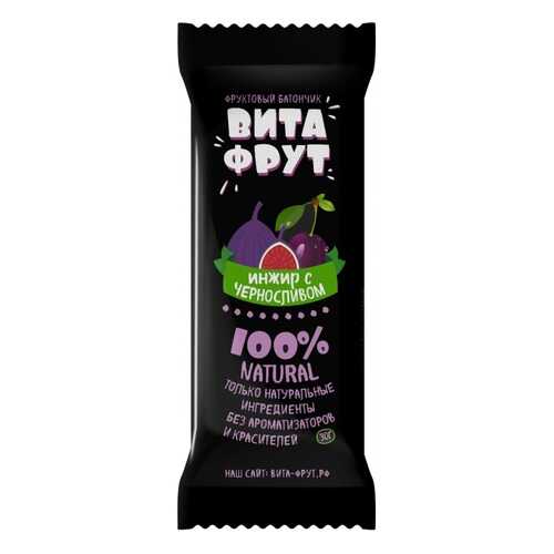 Батончик фруктовый Витафрут с инжиром и черносливом 30 г в Магнолия