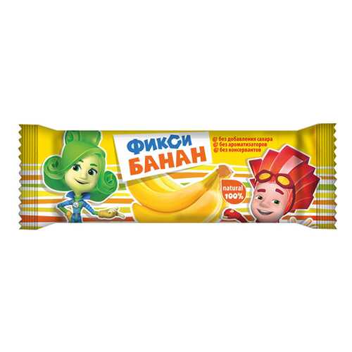 Батончик Фрутилад Фикси банан Фруктовая Энергия 30 г в Магнолия