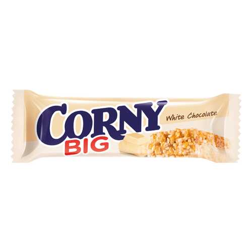 Corny BIG Злаковая полоска с белым шоколадом 24 штуки по 40г в Магнолия