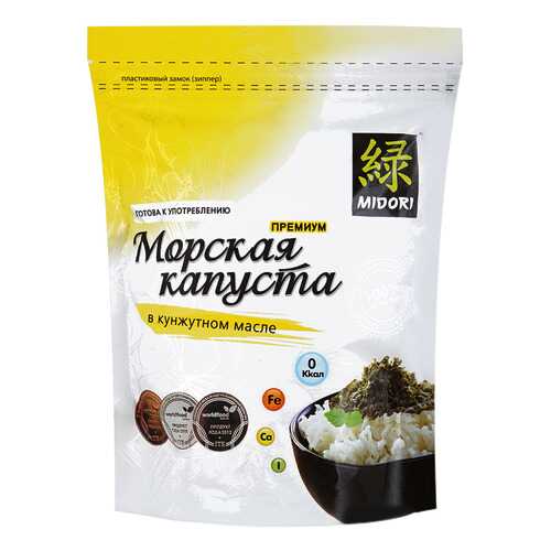 Морская капуста нори Midori в кунжутном масле 80 г в Магнолия
