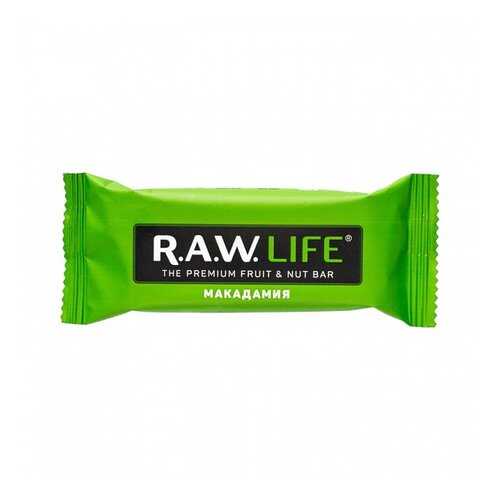 Орехово-фруктовый батончик R.A.W. LIFE макадамия 47 г в Магнолия