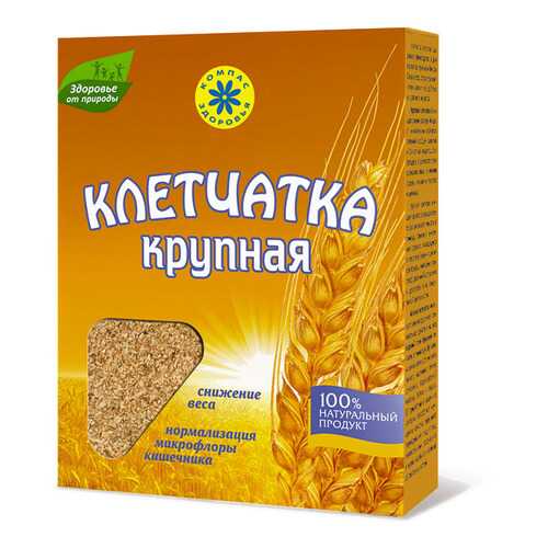 Клетчатка Компас Здоровья пшеничная крупная 150 г в Магнолия