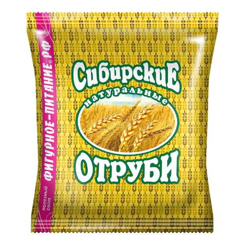 Отруби Сибирская Клетчатка пшеничные натуральные 200 г в Магнолия