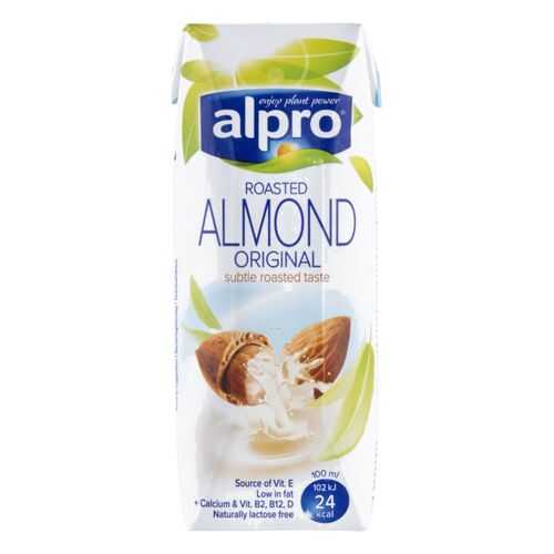Напиток миндальный Alpro обогащенный кальцием и витаминами 250 мл в Магнолия