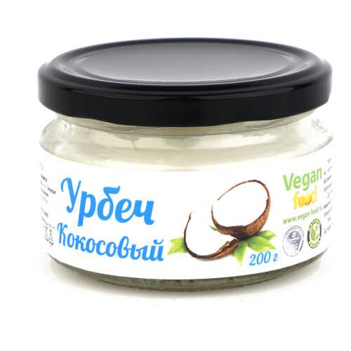 Урбеч Vegan-food из мякоти кокоса 200 г в Магнолия