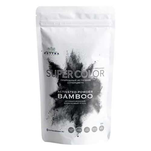 Бамбуковый уголь Pattra Organic Black bamboo 50 г в Магнолия
