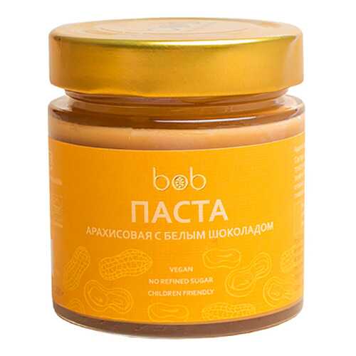 Bob Паста арахисовая с белым шоколадом, 200 г в Магнолия