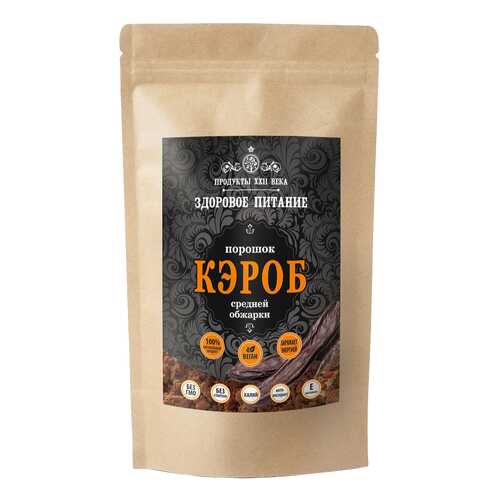 Кэроб, порошок №3 Продукты XXII века средней обжарки 100 г в Магнолия