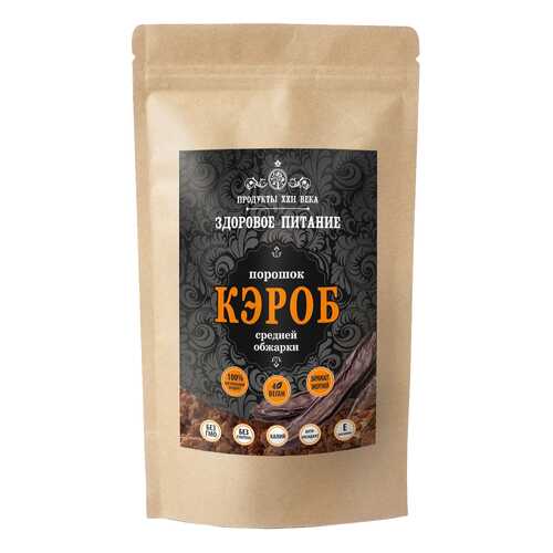 Кэроб Продукты XXII века порошок №3 средней обжарки 400 г в Магнолия
