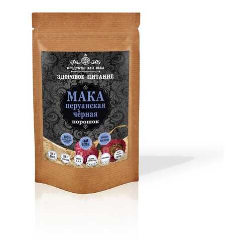 Мака перуанская Продукты 22 века черная порошок 100 г в Магнолия