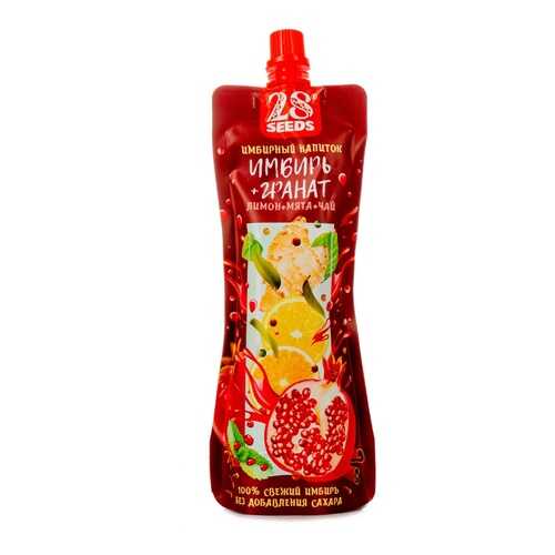 Напиток безалкогольный 28SEEDS Имбирь + Гранат 0.25л Россия в Магнолия