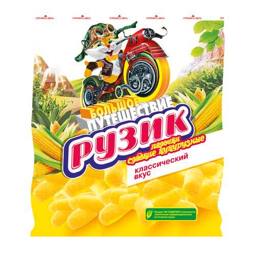 Палочки кукурузные Рузик сладкие 10 упаковок 90 г в Магнолия