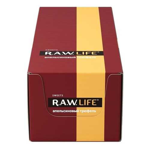 R.A.W. Life Sweets Конфеты (коробка 20шт) (Апельсиновый трюфель) в Магнолия