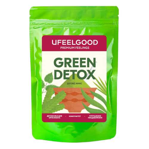Зеленый детокс микс Ufeelgood Green Detox Boost 200 г в Магнолия