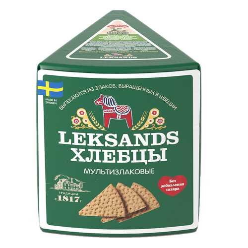 Хлебцы Leksands Мультизлаковые 190г в Магнолия