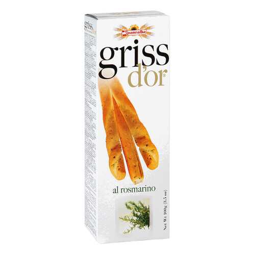 Палочки Griss dOr Хлебные с розмарином 100г в Магнолия
