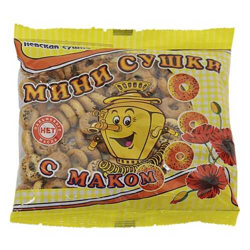Сушка мини Невская сушка с маком 200 г в Магнолия