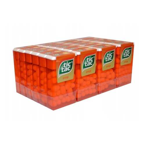 Драже Tic Tac, апельсин, 16 г- блок 24 штуки в Магнолия